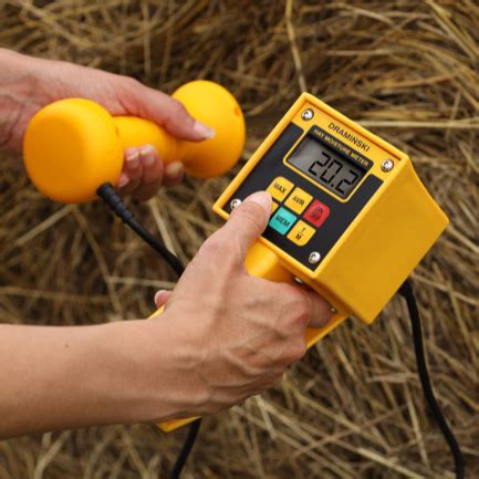 draminski hay & silage high moisture meter|draminski hay and straw meter.